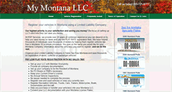 Desktop Screenshot of mymontanallc.com